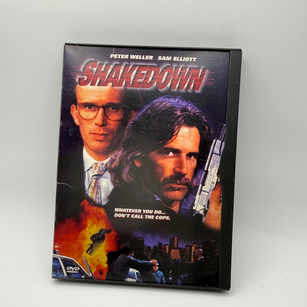 Shakedown DVD 1998 Peter Weller Sam Elliott Action Movie Blue Jean Cop 05-81018